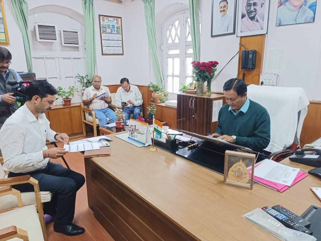 बागवानी मंत्री ने की एचपी शिवा परियोजना की समीक्षा
